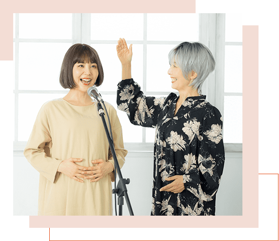 Point01 有名アーティストもサポートした現役のプロボーカリストがマンツーマンで指導！