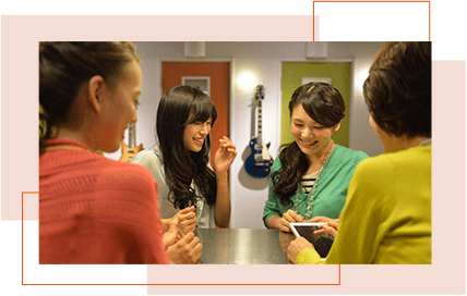 Reason07 レッスンや講師のことなど不安なことはいつでも気軽に相談できる！