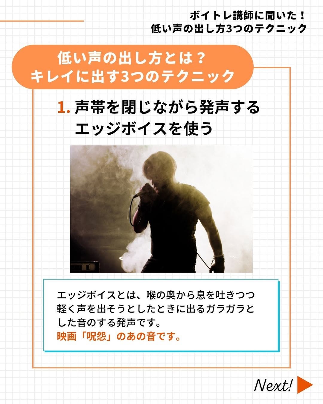 エッジボイスを使う